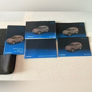 2013 Honda Crv Owners Manual (trouble shooting)